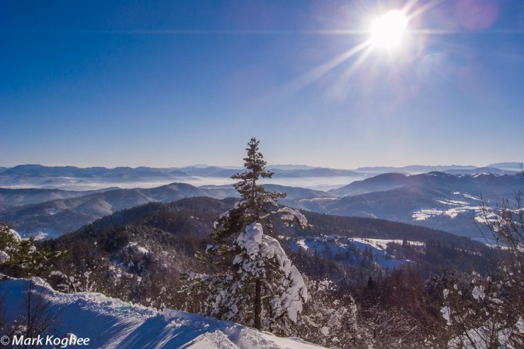 December 8. In Slovenia even more snow has fallen.