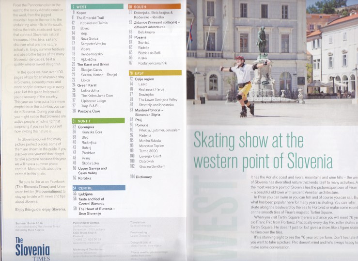 Slovenia Times Summer Guide 2014